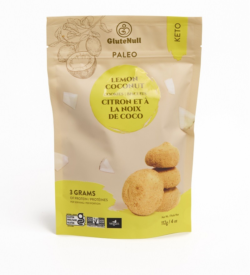 Lemon Coconut Keto Cookies