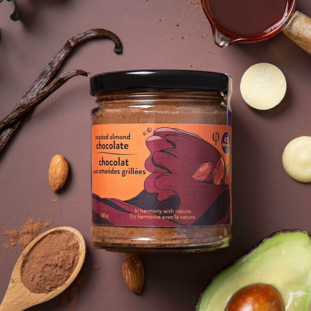Our NEW chocolate nut butter is crafted using the golden ratio 🌀also known as the divine proportion, an ancient formula for achieving mathematical perfection 🧐 
To create this delectable blend, we start with:
- roasted almonds make up 42% of our mix
- house-made Glutenull dark chocolate, ensuring that our spread is fully vegan, at 26% 🍫 
- The remaining 32% consists of coconut sugar 🥥 avocado oil 🥑 and other ingredients chosen to create a heavenly experience 😇

Is the result divine? We’ll let you decide. 

Now available on our website glutenull.com 
Soon in stores..
•
•
•
#glutenull #almondchocolate #almondbutter #almondchocolatebutter #almondbutterchocolate #whatveganseat #veganfood #veganlife #glutenfree #glutenfreefood #glutenfreevegan #healthyeating #cleaneating #eatclean #plantprotein #plantbased #plantbaseddiet #plantbasedprotein #veganprotein #veganfoodshare #yvreats #yyzeats #canadianfood #madeincanada #healthynutrition #vegannutrition
