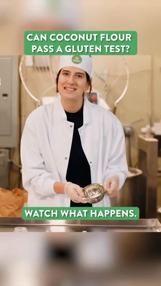 This might be the most important step in making a gluten-free cookies. 👀

Before our ingredients are used in production, they undergo gluten testing as part of our quality control process.

It's one of the many steps we take behind the scenes to help ensure the products you bring home meet our standards.

What other parts of our production process would you like to see? Let us know in the comments and we might feature it in a future video 👇💚
.
.
.
.
,
#portcoquitlam #tricities #burnaby #britishcolumbia #vancouver #vancity #glutenfree #celiac #celiacsafe #glutenfreebakery #glutenfreetest #celiacdisease #vegan