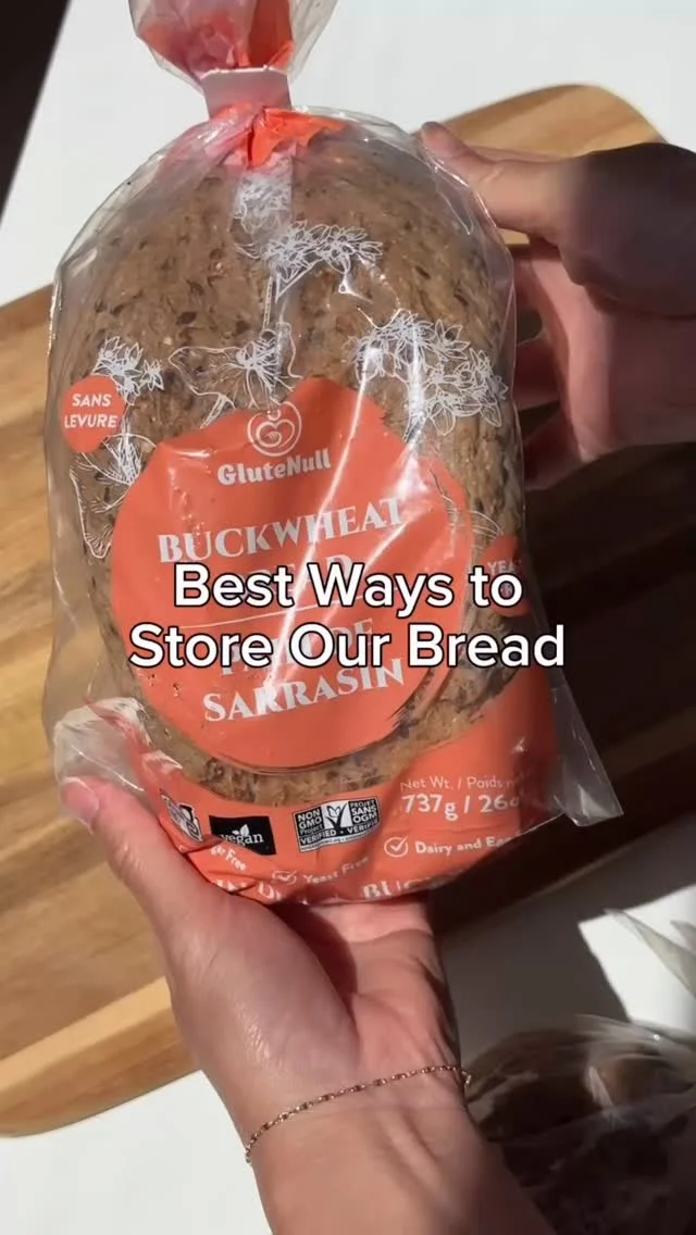 Best Ways to Store Our Bread 🍞 

In warm weather, natural gluten-free bread made without preservatives can sometimes sweat inside a plastic bag, causing it to spoil more quickly. Here’s how to keep it at its best:

🧺 Store at room temperature unsliced: Keep in a tea towel or paper bag.

❄️ Freeze for freshness: Slice before freezing and place parchment paper between slices for easy toasting.

✨ Best enjoyed fresh: Consume within 2–3 days after opening, or freeze for longer storage.

🔥 Refresh before serving: Lightly toast or warm the bread to bring back its delicious texture and flavour.

☃️Can you refreeze the bread after it thawed? 
Yes! Our bread is milk and egg free, so it’s safe to thaw and re-freeze again and again. 

It’s also yeast free, sugar free, and preservative free! Just add parchment paper between slices before refreezing to always have perfectly sliced bread available 👌
@eatdrinkbuybc
•
•
•
#BuyBC #GlutenFreeBread #CeliacSafe #GlutenFreeBakery