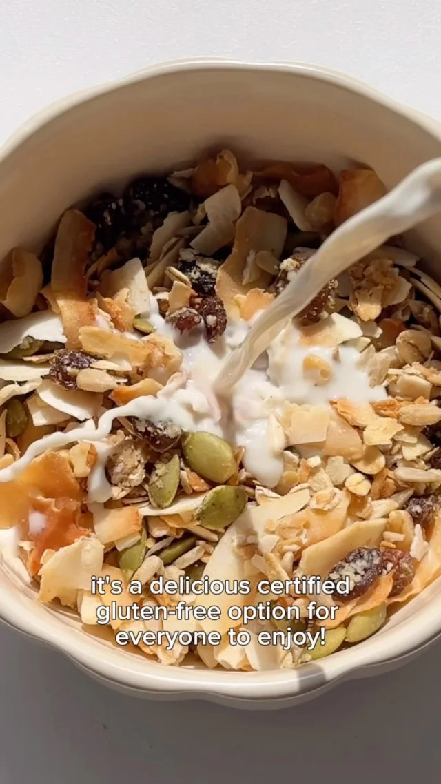 🥣 Which ingredient do you love most in your granola - quinoa, hemp hearts, pumpkin seeds, or coconut chips?

Our Quinoa Granola and Hemp Granola are available at @wholefoods across Canada 🇨🇦 and parts of the US including NY, NJ, CT 🇺🇸 

✨ Quinoa Granola = organic quinoa flakes, buckwheat, almonds, pumpkin & sunflower seeds, cranberries, raisins & a touch of organic agave.

✨ Hemp Granola = hemp hearts, coconut chips, gluten-free oats, walnuts, pumpkin & sunflower seeds, dates, raisins & vanilla.

✔️ No refined sugar
✔️Up to 75% less sugar than many traditional granolas
✔️ 4g protein per serving
✔️ Grain-free & certified gluten-free
✔️ Non-GMO
✔️ High in fibre & healthy fats
✔️ 100% plant-based

Perfect for yogurt bowls, smoothie bowls, hiking adventures, or snacking straight from the bag 🌿

Made in BC with ingredients we’re proud of 🌲
@eatdrinkbuybc
•
•
•
#BuyBC #Granola #PlantBased #GlutenFree 💚